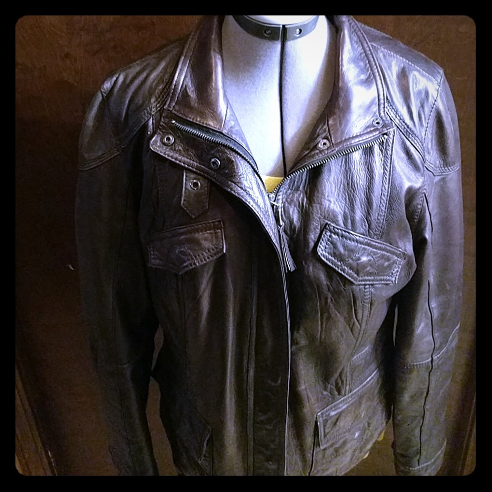 Perfect Fall Leather Jacket